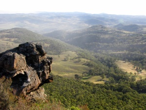 highest point in the Blue Mountains at Lithgow